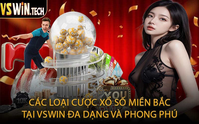 Các Loại Cược Xổ Số Miền Bắc Tại VSWIN Đa Dạng và Phong Phú